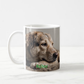 Personalized Irish Pup Photo Mug