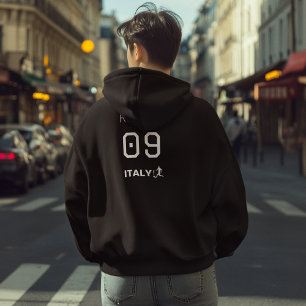 Personalized Italy National Team Professional Mono Hoodie