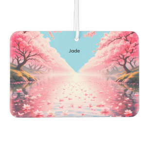 Personalized "Jade" Cherry Blossom Air Freshener