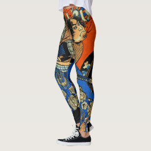 PERSONALIZED JAPANESE SAMURAI LEGGINGS