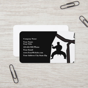Personalized Judo instructor - Karte  Business Card