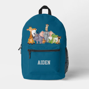 Personalized Jungle safari Backpack for Kid