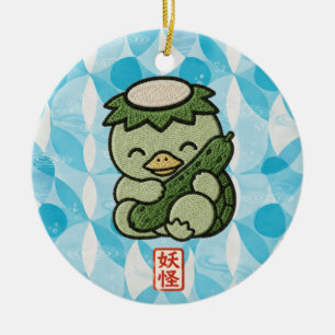Personalized Kappa Christmas Ornament Japanese Y