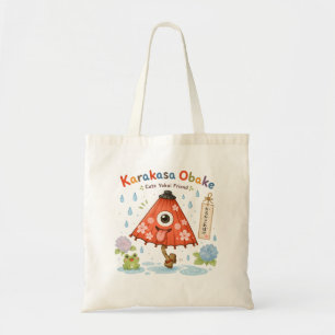 Personalized Karakasa Obake Mug Custom Name & Me Tote Bag