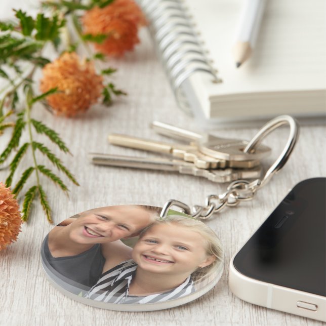 personalized key key ring (Front Right)