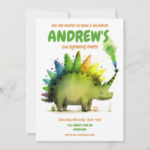 Personalized Kids Birthday Party Invitation
