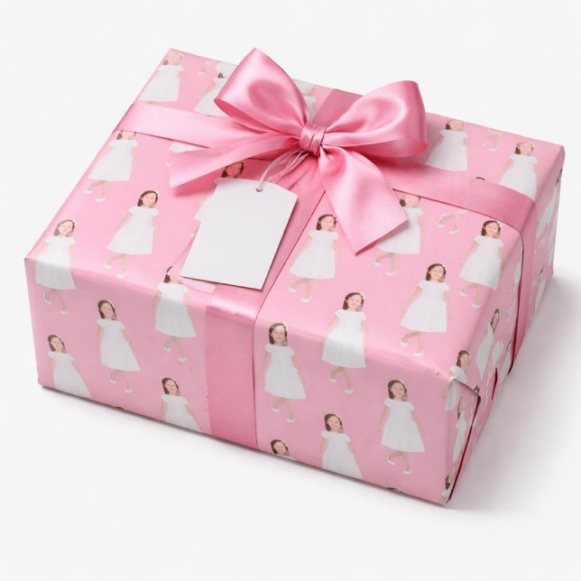 Personalized Kids Birthday Photo Custom Gift Wrap (Creator Uploaded)