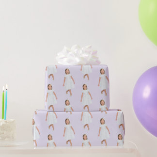 Personalized Kids Birthday Photo Custom Gift Wrap