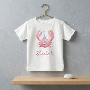 Personalized Kids Birthday T-Shirt, Custom Name  Baby T-Shirt