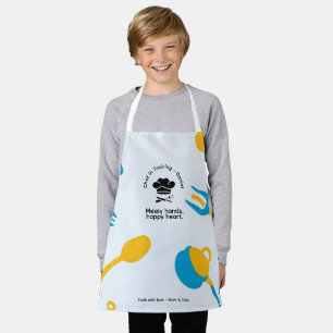 Personalized Kids Chef Apron - Custom Name