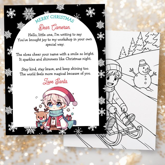 Personalized Kid's Letter from Santa  (Creator Uploaded)
