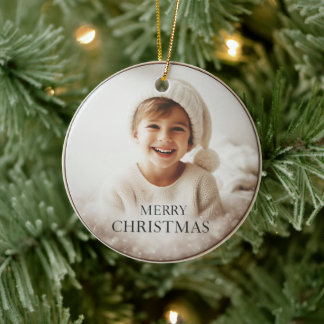 Personalized Kids Picture Ornament | Christmas