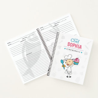 Personalized Kids Recipe Notebook – Little Chef