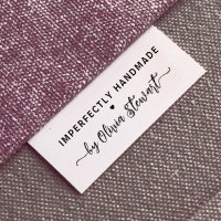 Personalized Labels for Handmade Items