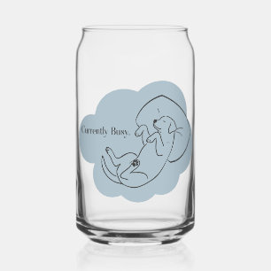Personalized Labrador Can Glass   Dog Mom Gift