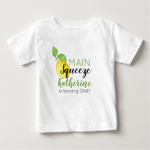 Personalized Lemon Birthday ONE t shirt