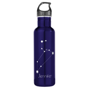 Personalized Leo Zodiac Constellation 710 Ml Water Bottle