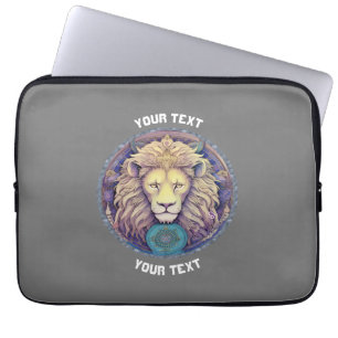 PERSONALIZED LEO ZODIAC SIGN  LAPTOP SLEEVE