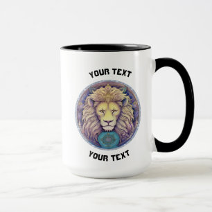 PERSONALIZED LEO ZODIAC SIGN  MUG