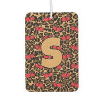 Personalized Leopard Cherries