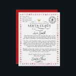Personalized Letter From Santa Claus<br><div class="desc">Personalize your very letter from Santa Claus! All parts of this letter can be personalized and you can even change Santa Claus to Father Christmas. Why not add your own envelope and our matching good list certificate.</div>