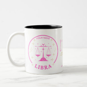 Personalized Libra Zodiac 11 oz Coffee Mug