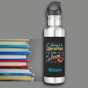 Personalized Librarian Gift 710 Ml Water Bottle
