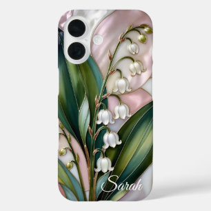 Personalized Lily of the Valley Phone Case