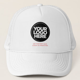 Personalized Logo and Text Baseball Trucker Hat