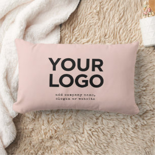 Personalized Logo and Text Corporate Lumbar Cushion