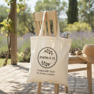 Personalized Logo for Business Shop Tote Bag