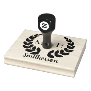 Personalized Logo Large Custom Rubber Stamp