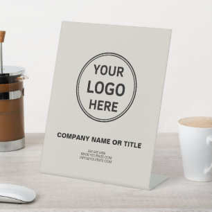 Personalized Logo Promotional Business Pedestal Sign