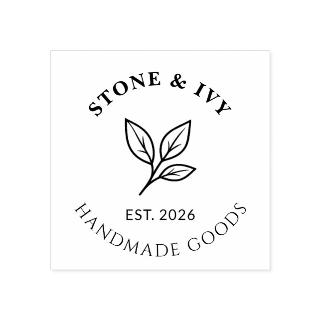 Personalized Logo Rubber Stamp (Imprint)