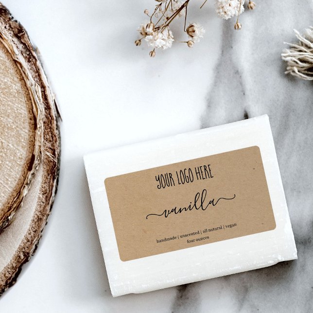 Personalized Logo Soap Label Kraft Sticker (Creator Uploaded)