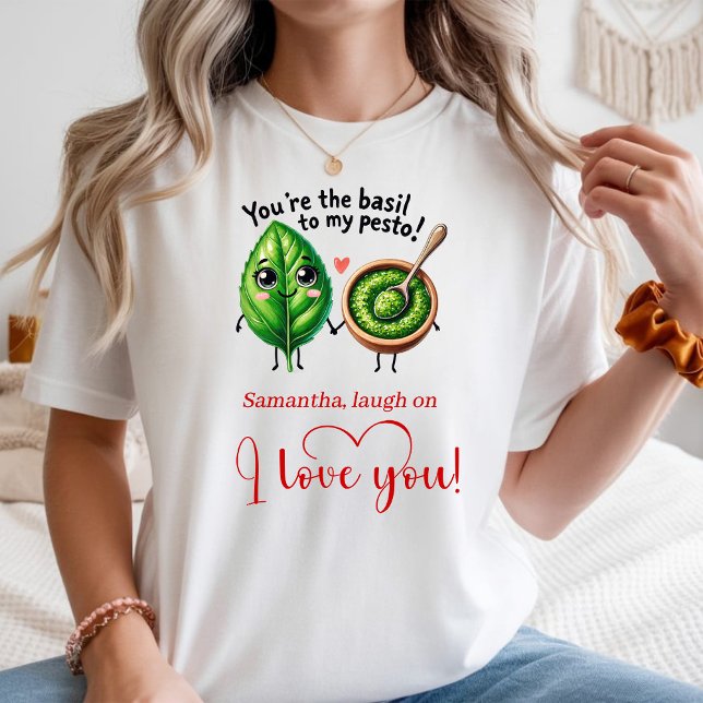 Personalized Love Gift Women T-Shirt Cartoon Food (Personalized Love Gift Women T-Shirt Cartoon Food)