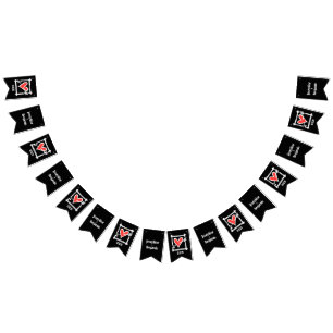 Personalized Love Heart Wedding Bunting