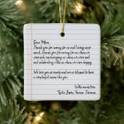 Personalized Love Letter Handwritten Christmas