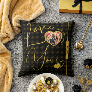 Personalized Love You Forever Valentine's Day Cushion
