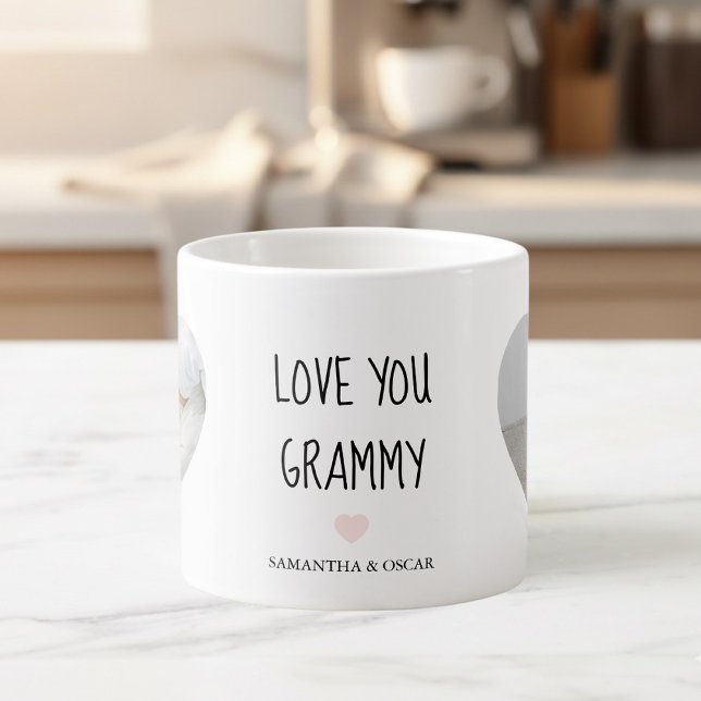 Personalized Love You Grammy | Custom Gift Espresso Cup (Creator Uploaded)