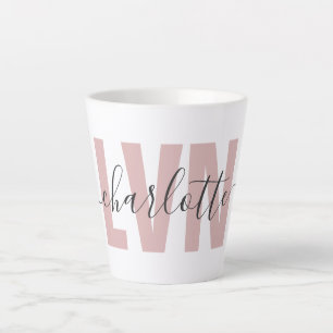 Personalized LVN Licensed Vocational Nurse Chic Latte Mug