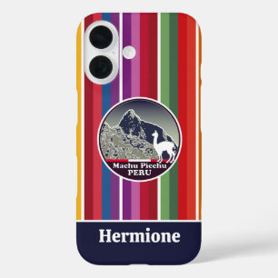 Personalized Machu Pichu Peru for Adventure Lovers iPhone 16 Case
