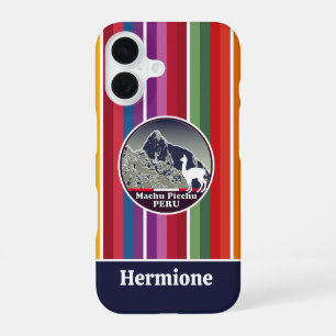 Personalized Machu Pichu Peru for Adventure Lovers iPhone 16 Case