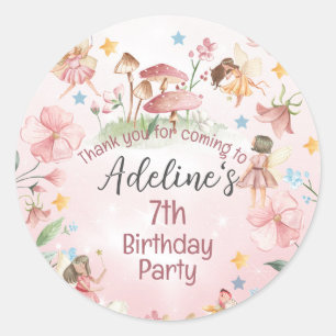 Personalized Magical Fairy Garden Stickers