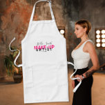 Personalized Makeup Artist Standard Apron<br><div class="desc">Stay stylish and professional while you work with this Personalized Makeup Artist Standard Apron, designed especially for beauty professionals who want both function and flair. Perfect for makeup artists, beauty therapists, lash technicians, and salon professionals, this apron helps keep clothes protected while maintaining a polished look. Add your name, business...</div>