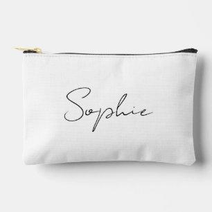 Personalized Makeup Bag, Custom Cosmetic Bag, Bri Accessory Pouch