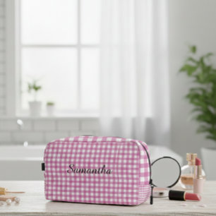 Personalized Makeup Bag, Custom Makeup Bag, Dopp Kit