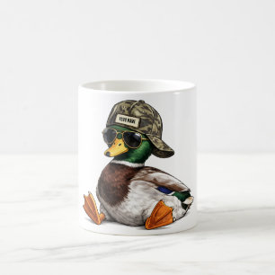Personalized Mallard Duck — Funny Valentine’s Day  Coffee Mug