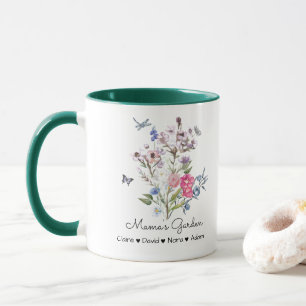 Personalized Mama's Garden Mug