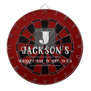 Personalized Man Cave Custom Bar Name Dartboard